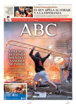 ABC SEVILLA 19-10-2019 página 1