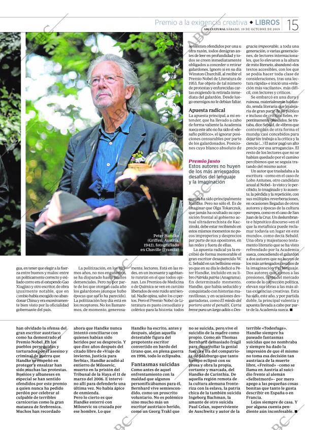 CULTURAL MADRID 19-10-2019 página 15