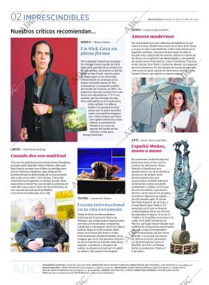 CULTURAL MADRID 19-10-2019 página 2