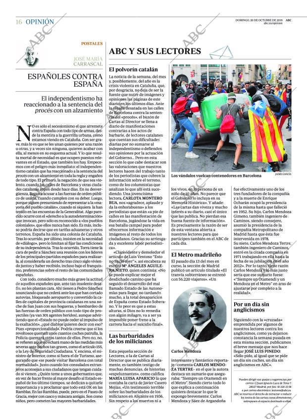 ABC MADRID 20-10-2019 página 16