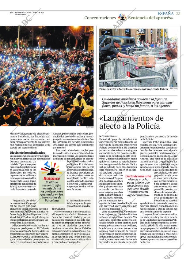 ABC MADRID 20-10-2019 página 23