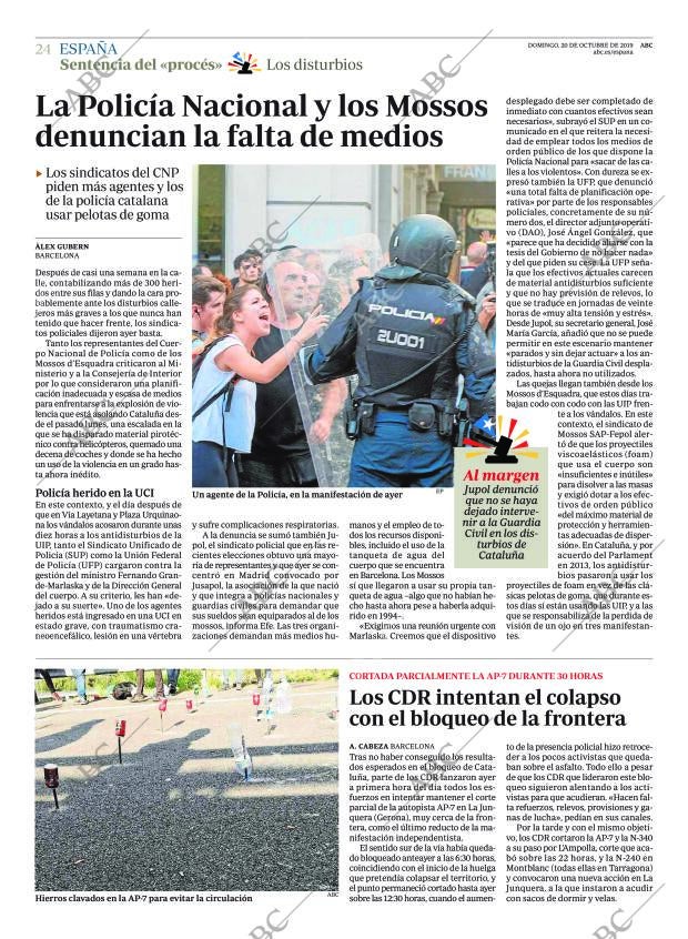 ABC MADRID 20-10-2019 página 24