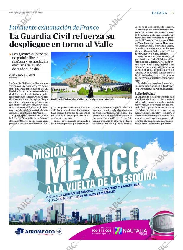 ABC MADRID 20-10-2019 página 35