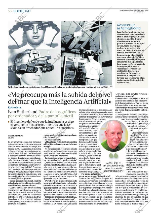 ABC MADRID 20-10-2019 página 56