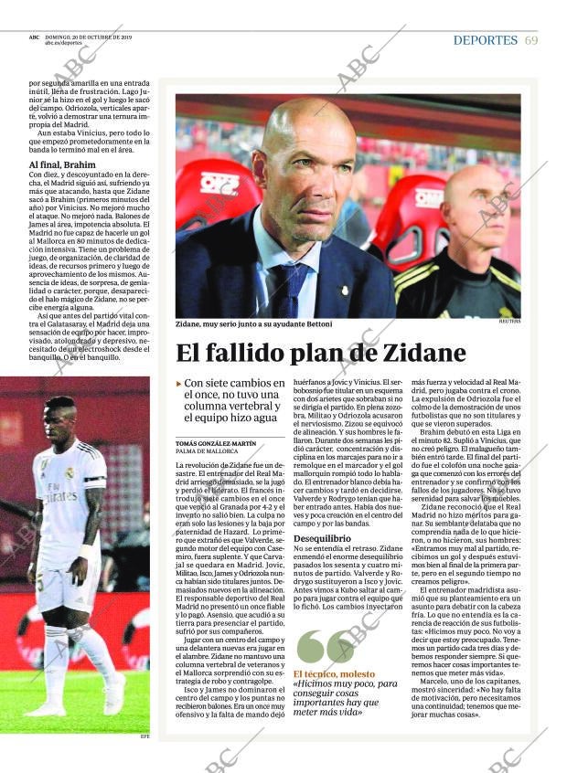 ABC MADRID 20-10-2019 página 69