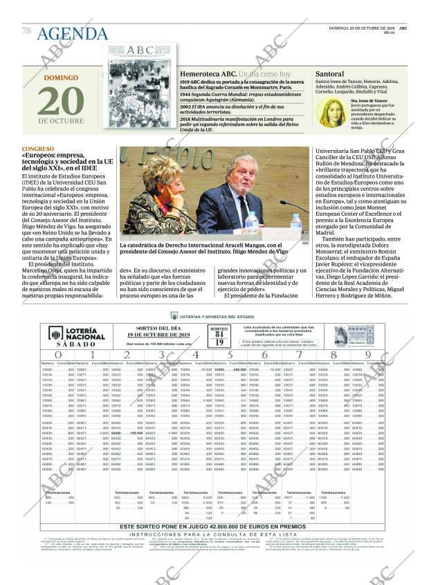 ABC MADRID 20-10-2019 página 78
