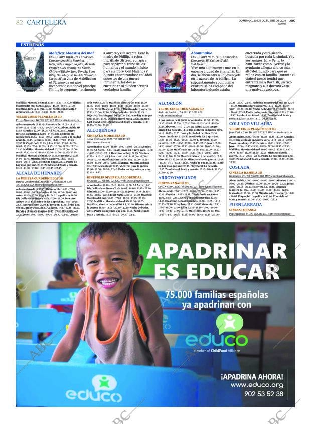 ABC MADRID 20-10-2019 página 82