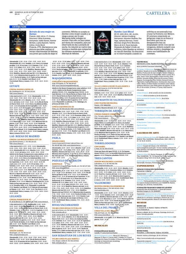 ABC MADRID 20-10-2019 página 83