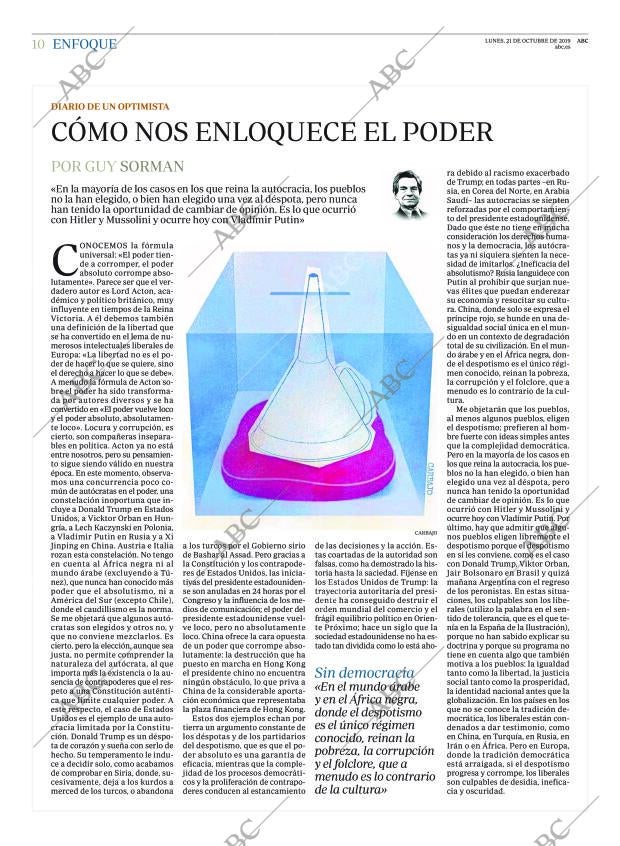 ABC MADRID 21-10-2019 página 10