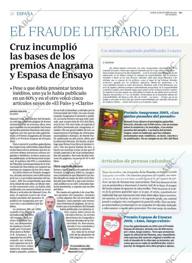 ABC MADRID 21-10-2019 página 26
