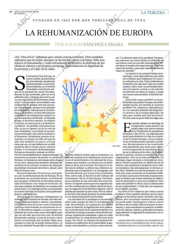 ABC MADRID 21-10-2019 página 3