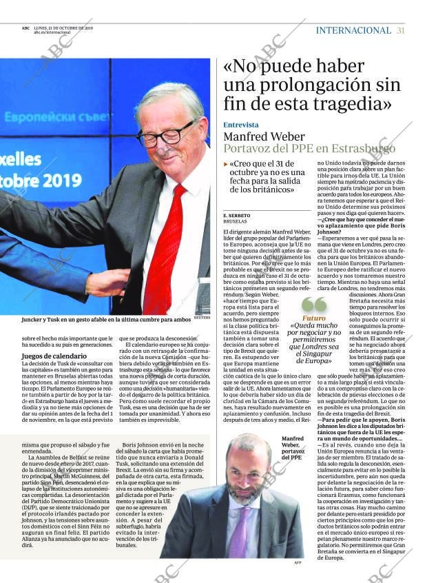 ABC MADRID 21-10-2019 página 31