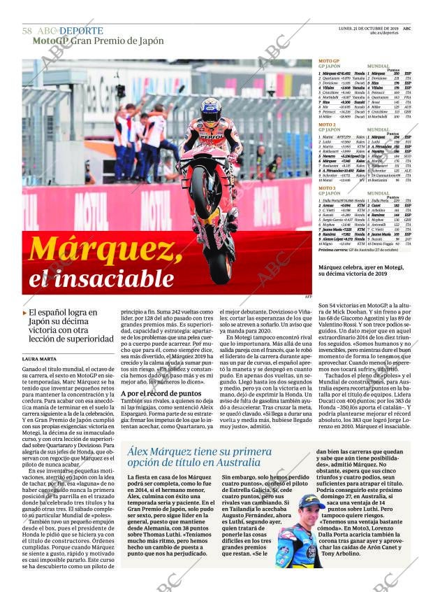 ABC MADRID 21-10-2019 página 58