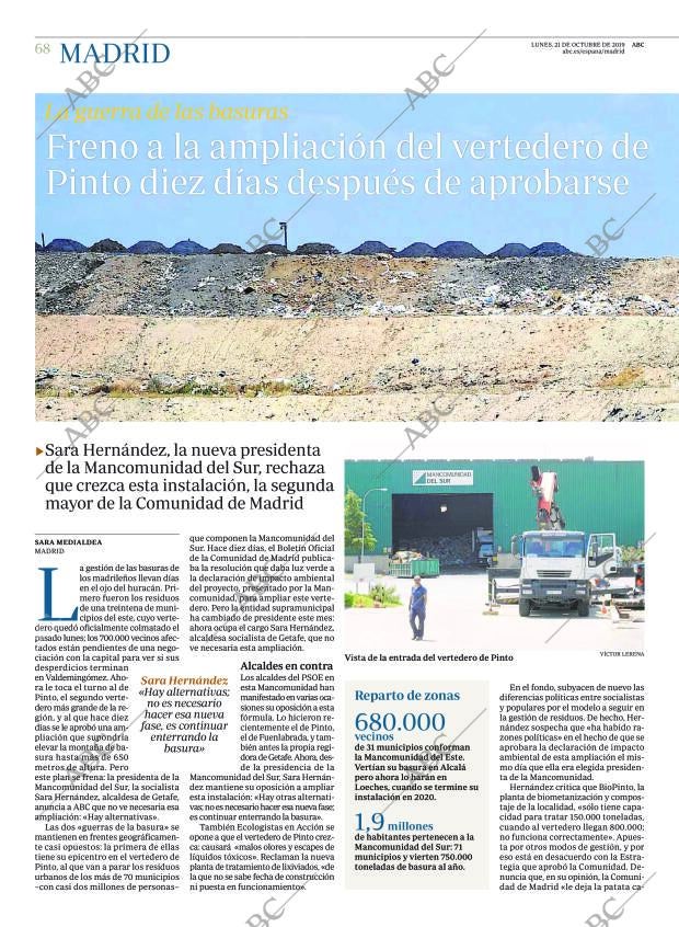 ABC MADRID 21-10-2019 página 68