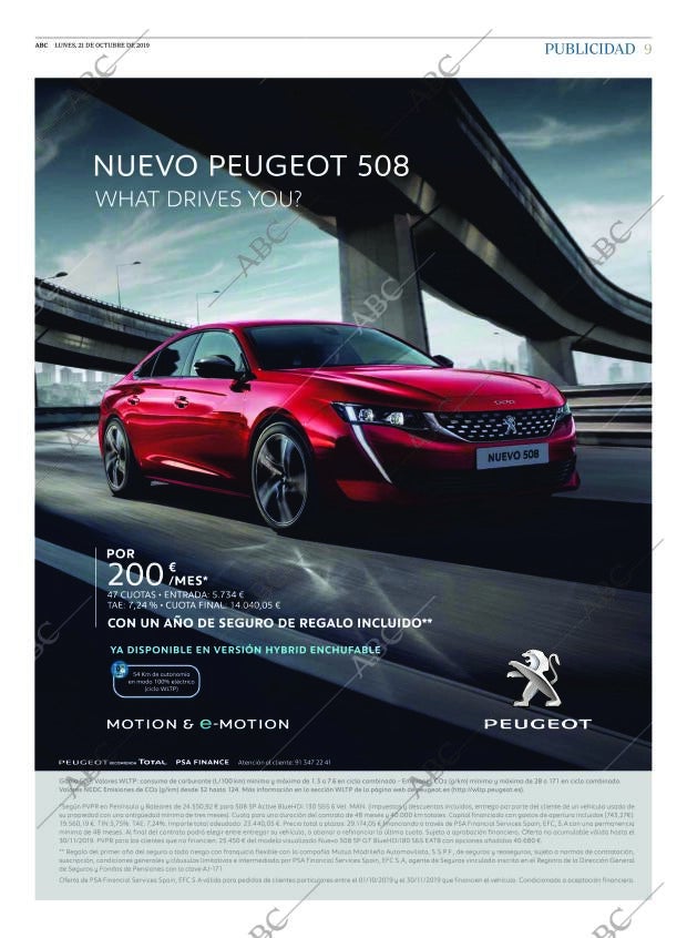 ABC MADRID 21-10-2019 página 9