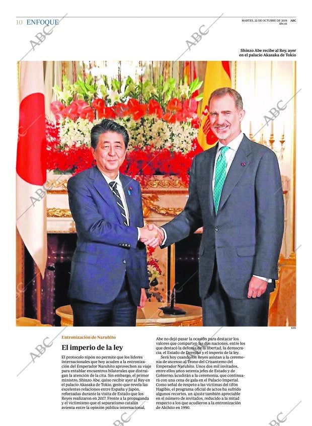 ABC MADRID 22-10-2019 página 10