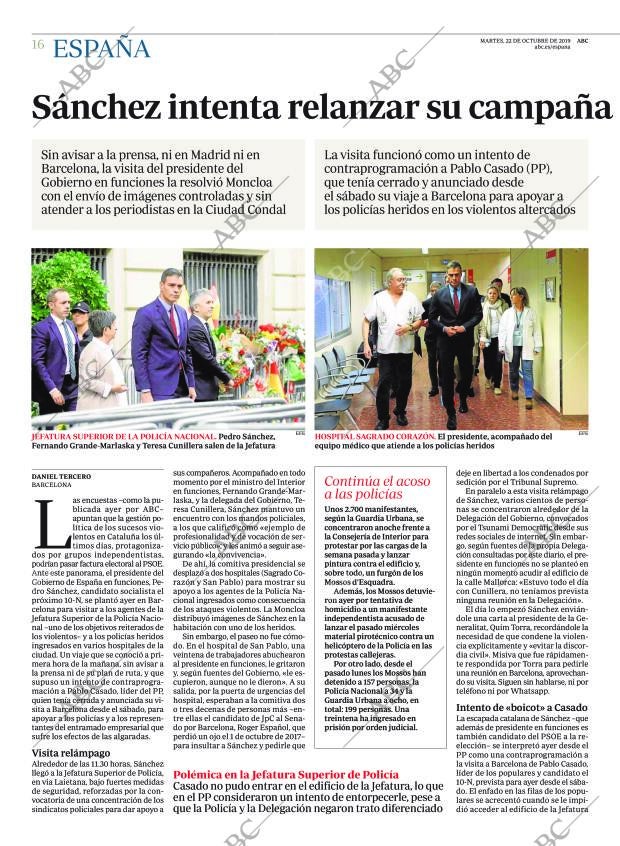 ABC MADRID 22-10-2019 página 16
