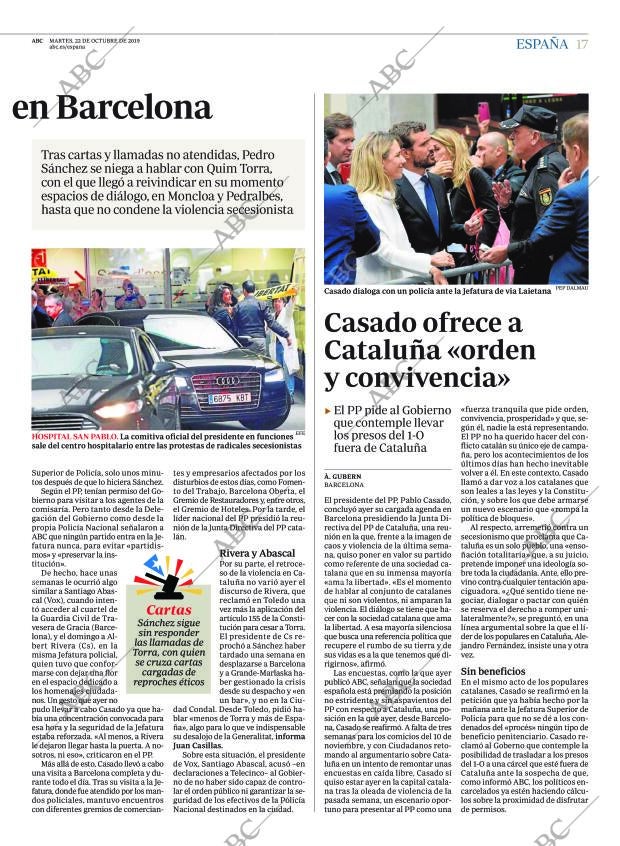 ABC MADRID 22-10-2019 página 17