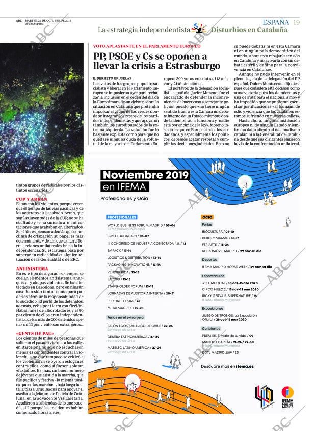 ABC MADRID 22-10-2019 página 19