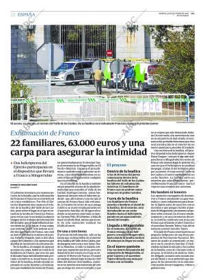 ABC MADRID 22-10-2019 página 22