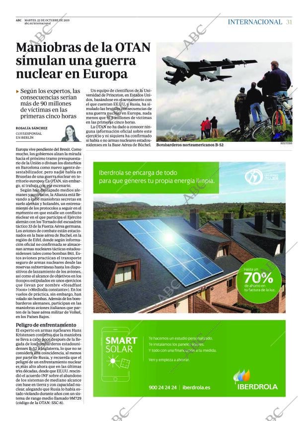 ABC MADRID 22-10-2019 página 31