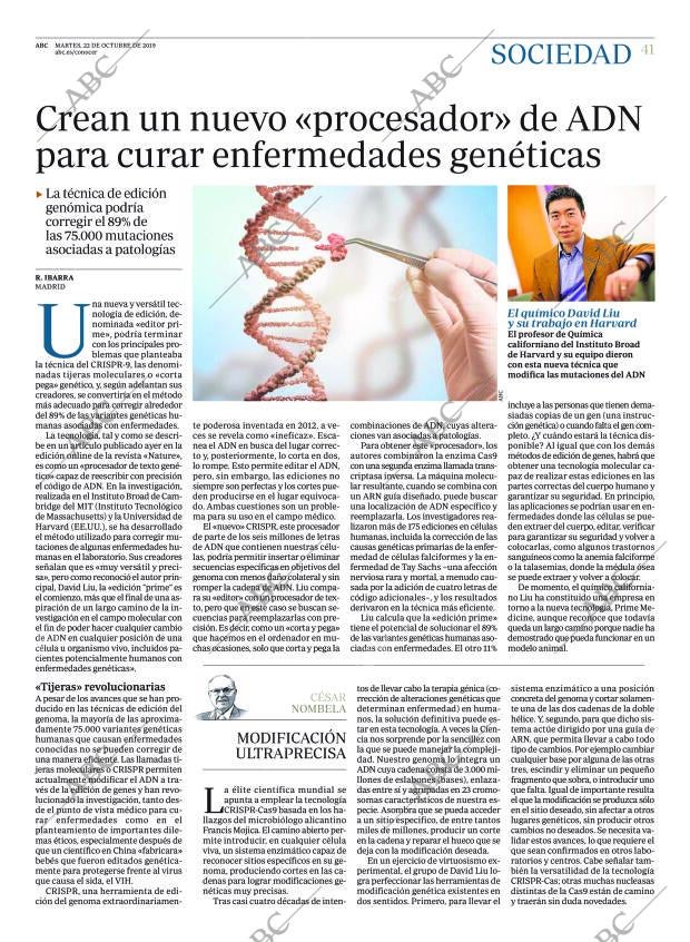 ABC MADRID 22-10-2019 página 41