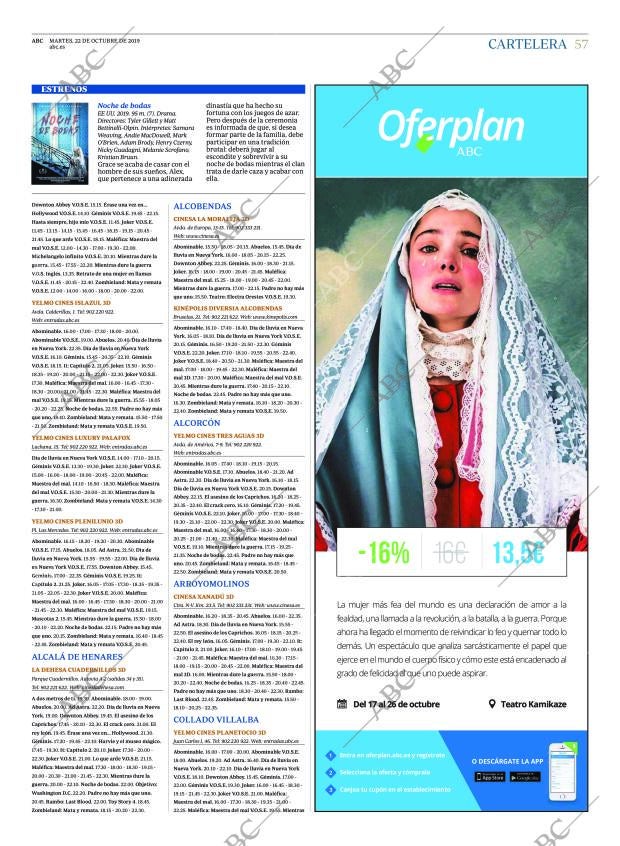 ABC MADRID 22-10-2019 página 57