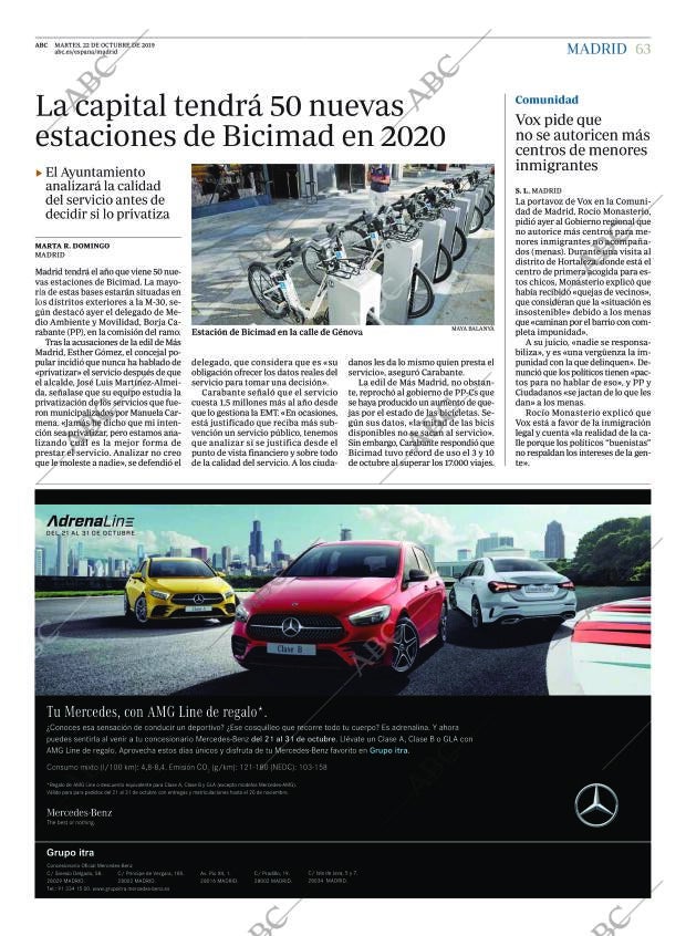 ABC MADRID 22-10-2019 página 63
