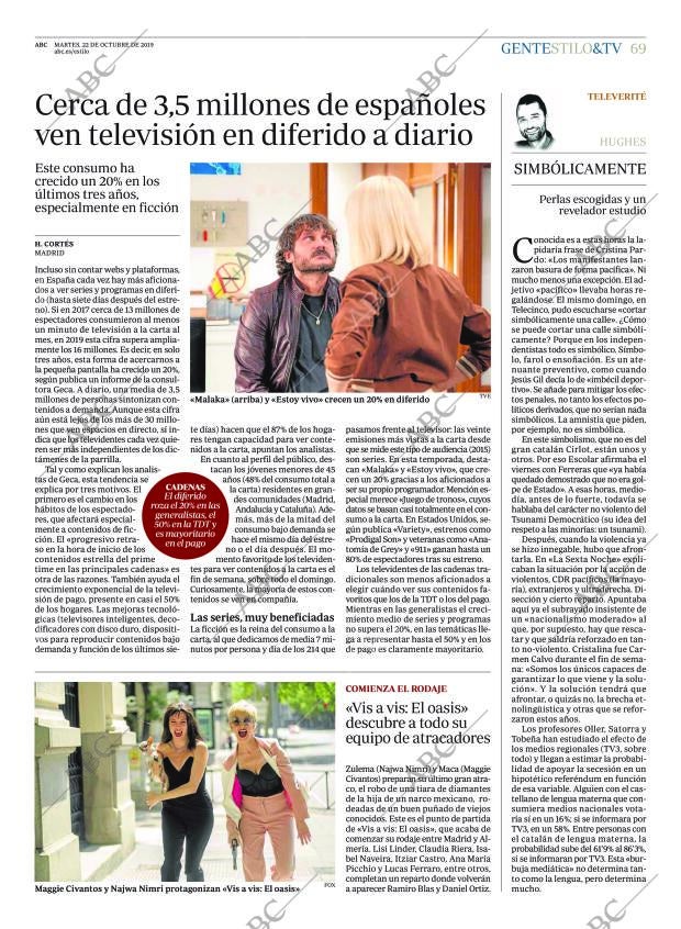 ABC MADRID 22-10-2019 página 69