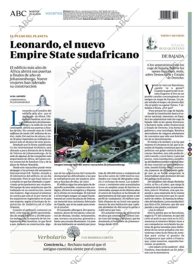 ABC MADRID 22-10-2019 página 72