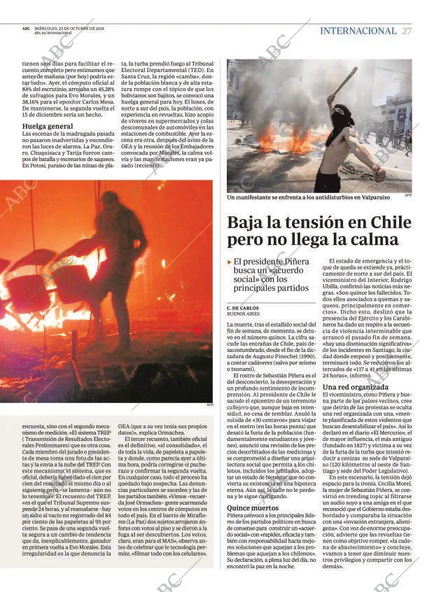 ABC MADRID 23-10-2019 página 27