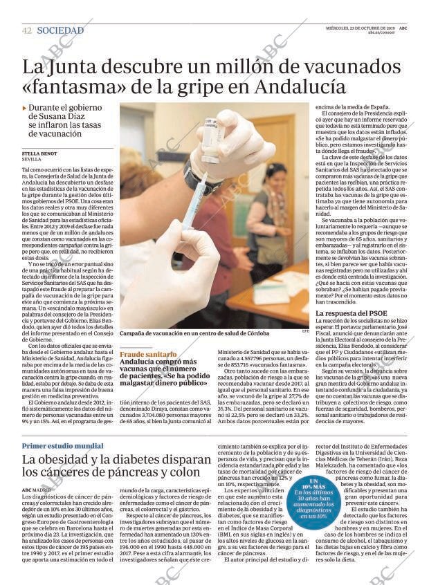 ABC MADRID 23-10-2019 página 42