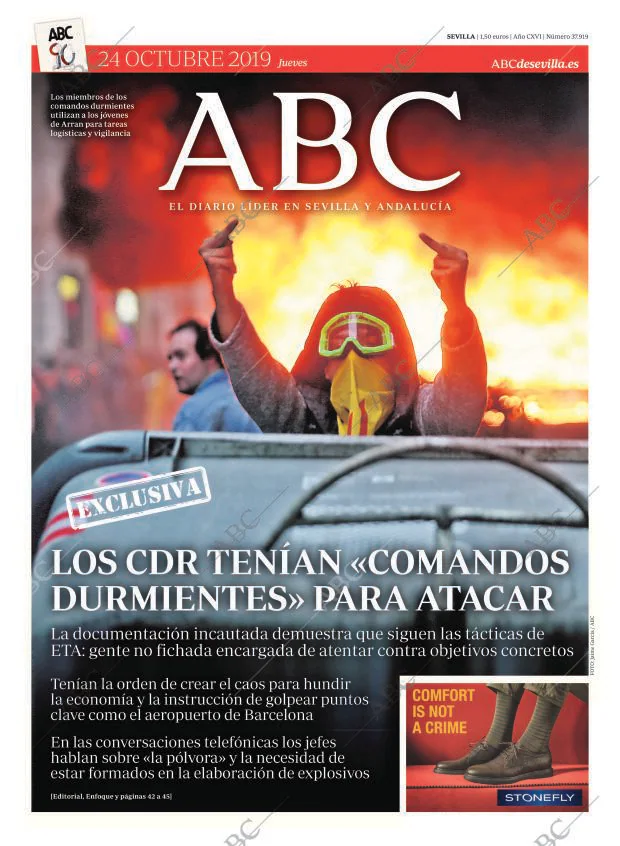 ABC SEVILLA 24-10-2019 página 1