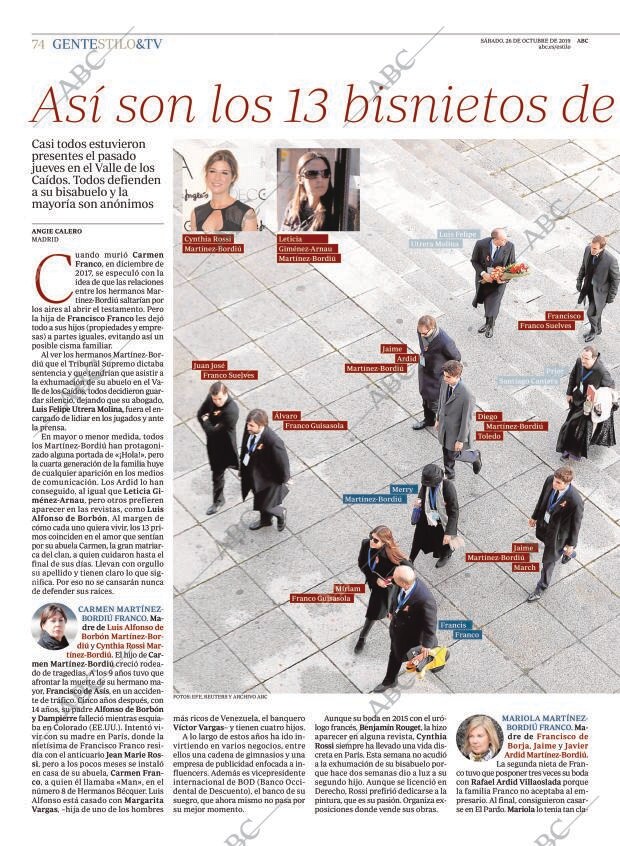 ABC MADRID 26-10-2019 página 74