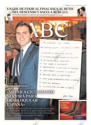 ABC SEVILLA 31-10-2019