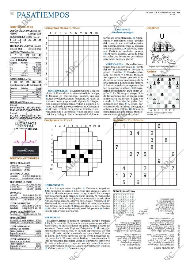 ABC MADRID 01-11-2019 página 90