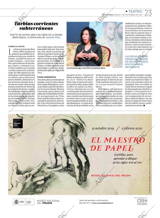 CULTURAL MADRID 02-11-2019 página 23