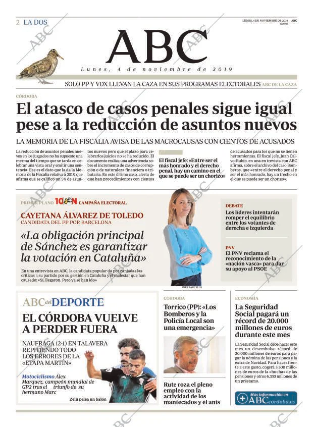 ABC CORDOBA 04-11-2019 página 2