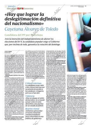 ABC MADRID 04-11-2019 página 22