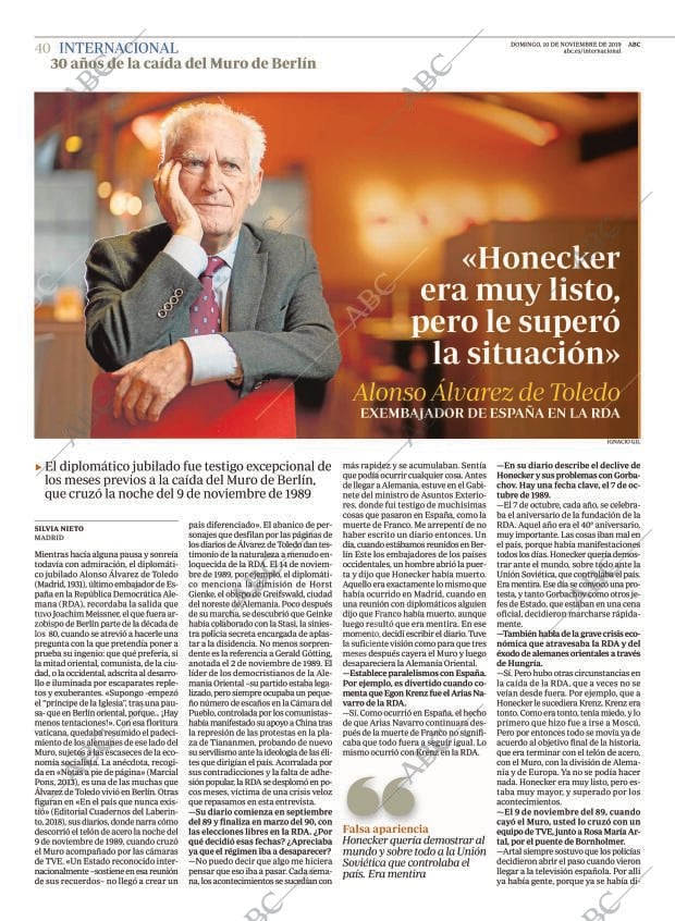 ABC MADRID 10-11-2019 página 40