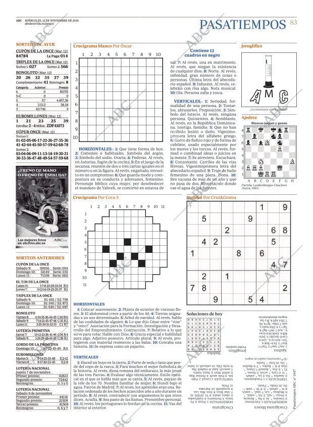 ABC SEVILLA 13-11-2019 página 83