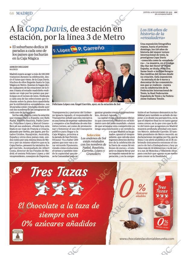 ABC MADRID 14-11-2019 página 68