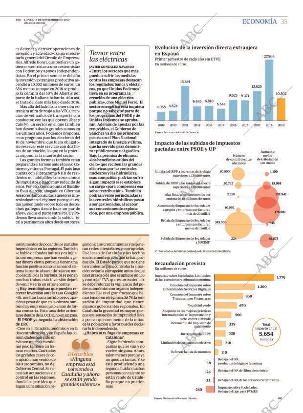 ABC MADRID 18-11-2019 página 35