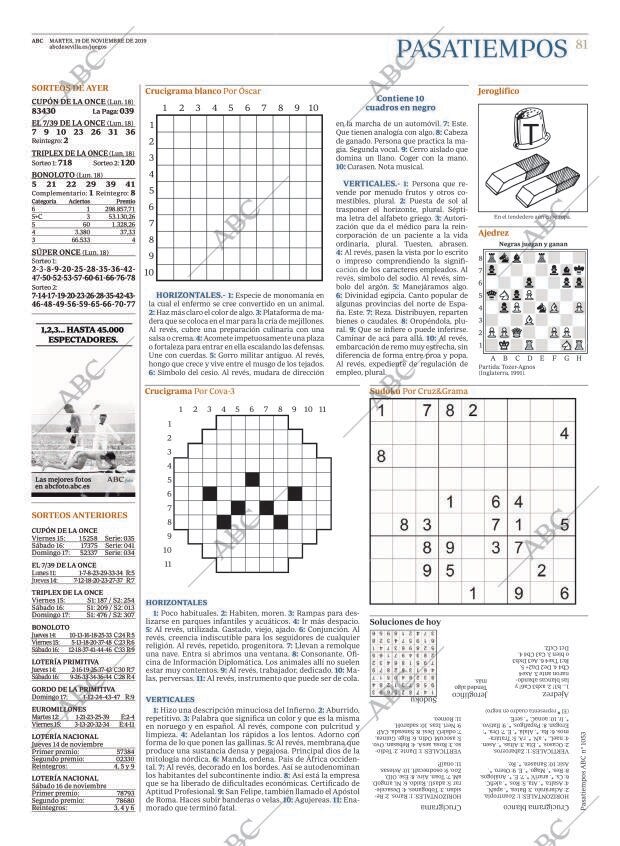 ABC SEVILLA 19-11-2019 página 81