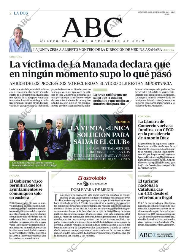 ABC CORDOBA 20-11-2019 página 2