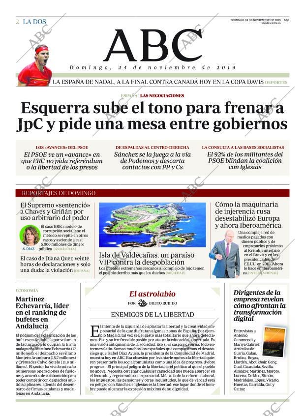 ABC SEVILLA 24-11-2019 página 2