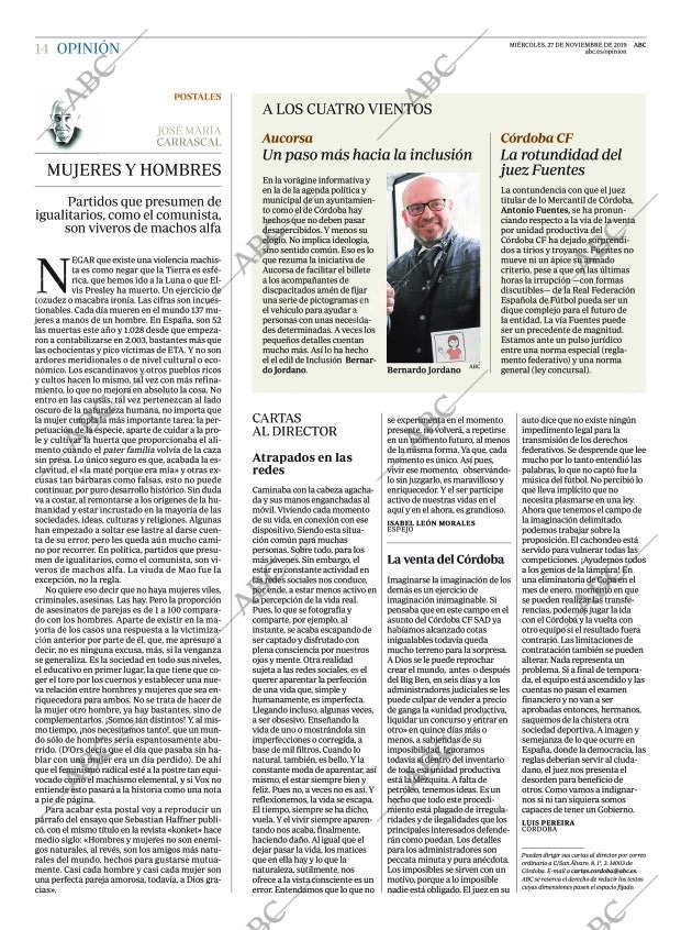 ABC CORDOBA 27-11-2019 página 14