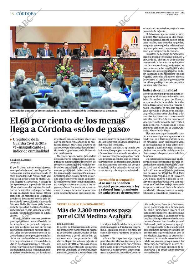 ABC CORDOBA 27-11-2019 página 18