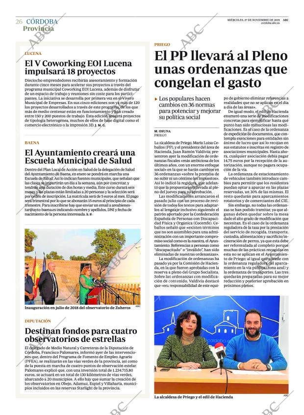 ABC CORDOBA 27-11-2019 página 26