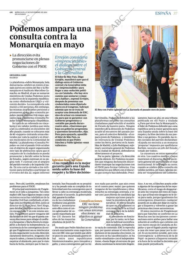 ABC CORDOBA 27-11-2019 página 37